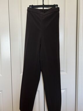 Women's FOCUS 2000 Brown Dress pants Casual Pants, Plus Size 20W